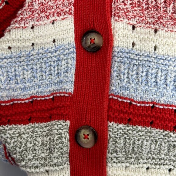 Per Una Striped Cotton Cardigan - Picture 7 of 11